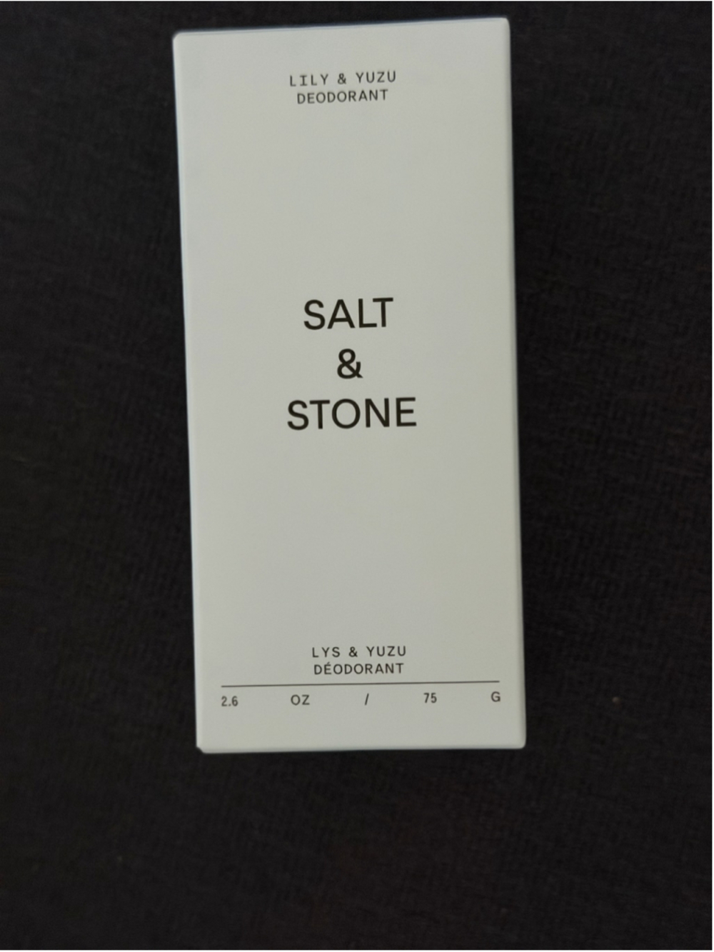 Salt & Stone Lys & Yuzu Deodorant